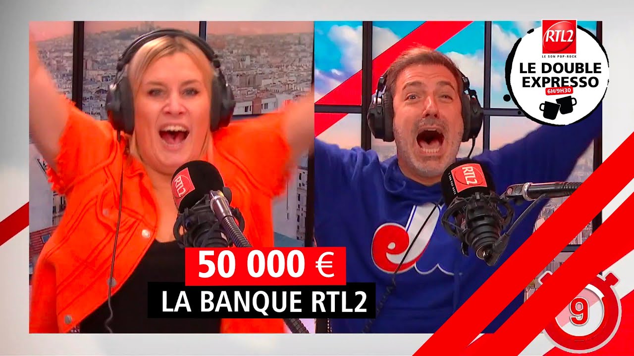 Marie a gagn&eacute; 50000 &euro;  &agrave; La Banque RTL2 (21/11/23)