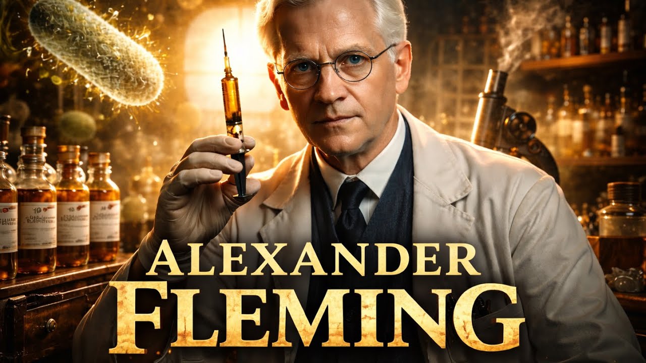 El accidente que salvó millones de vidas | Alexander Fleming (Documental completo para dormir)
