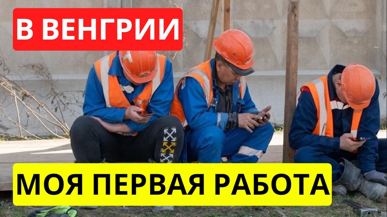 Моя первая работа в Венгрии 2024 | Работа в Будапеште