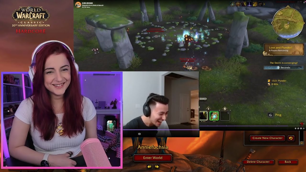 Pikaboo's INSANE 500IQ tech to snipe players from above?! | WoW Plunderstorm