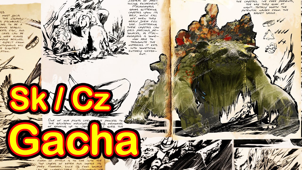 Jak ochočit Gacha - Ark: Survival Evolved Cz / Sk - Tutorial Návod