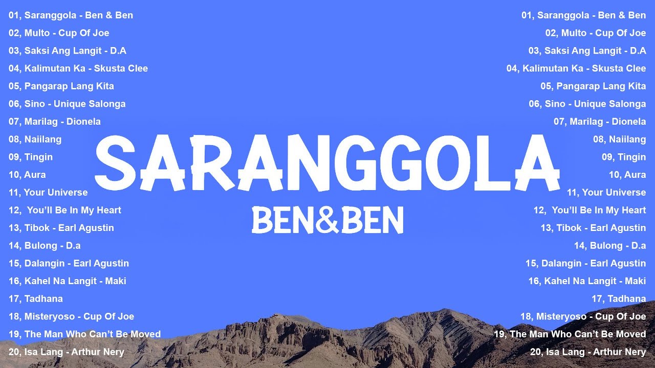 Top OPM Songs Philippines 2025 🎧 Saranggola - Ben & Ben | Best Tagalog Hits on Spotify & YouTube