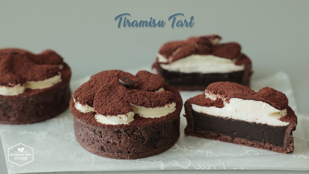 르디투어의 티라미수 타르트 Tiramisu Tart by Ledetour | 4K | 도플쿠킹 Doppel Cooking