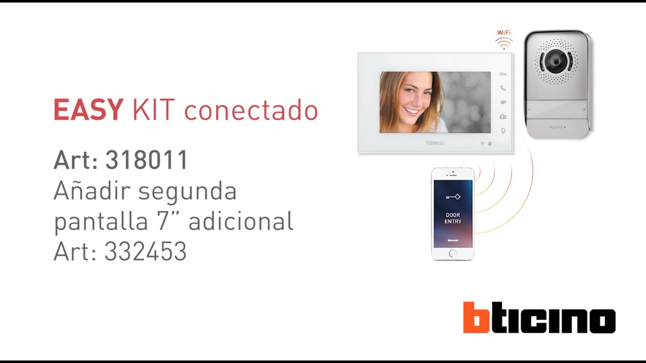 EASYKIT - Art 318011 - Añadir segunda pantalla 7” adicional Art: 332453