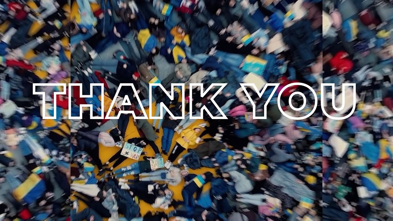 Ukraine is thankful to World! From Ukraine with love 💛💙