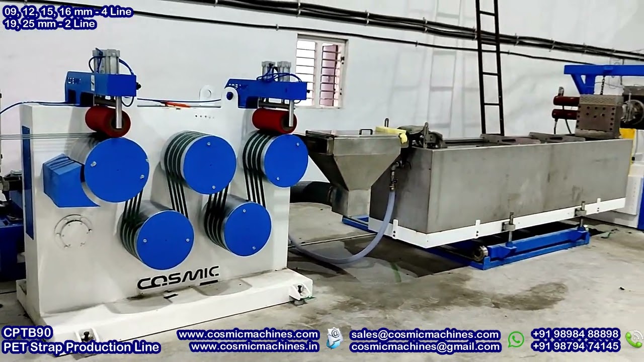 4 Strap PET Strap Making Machine