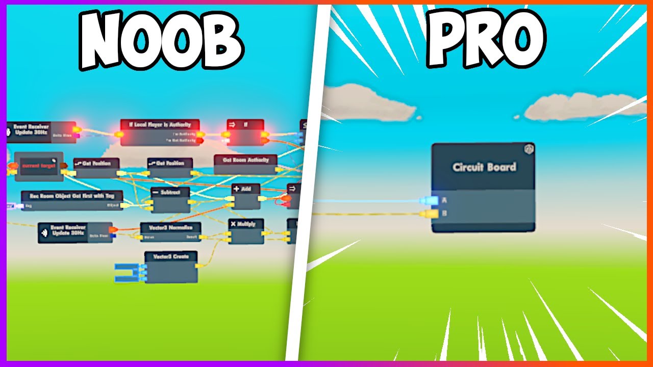 Make Your Circuits CLEAN! | Rec Room Circuit Board Tutorial