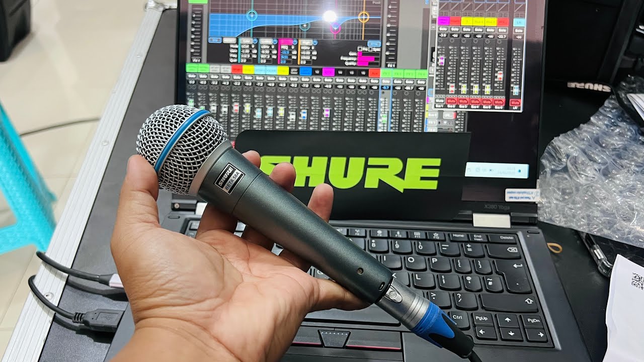 Microphone SHURE BETA 58A Original review terbaru 2025
