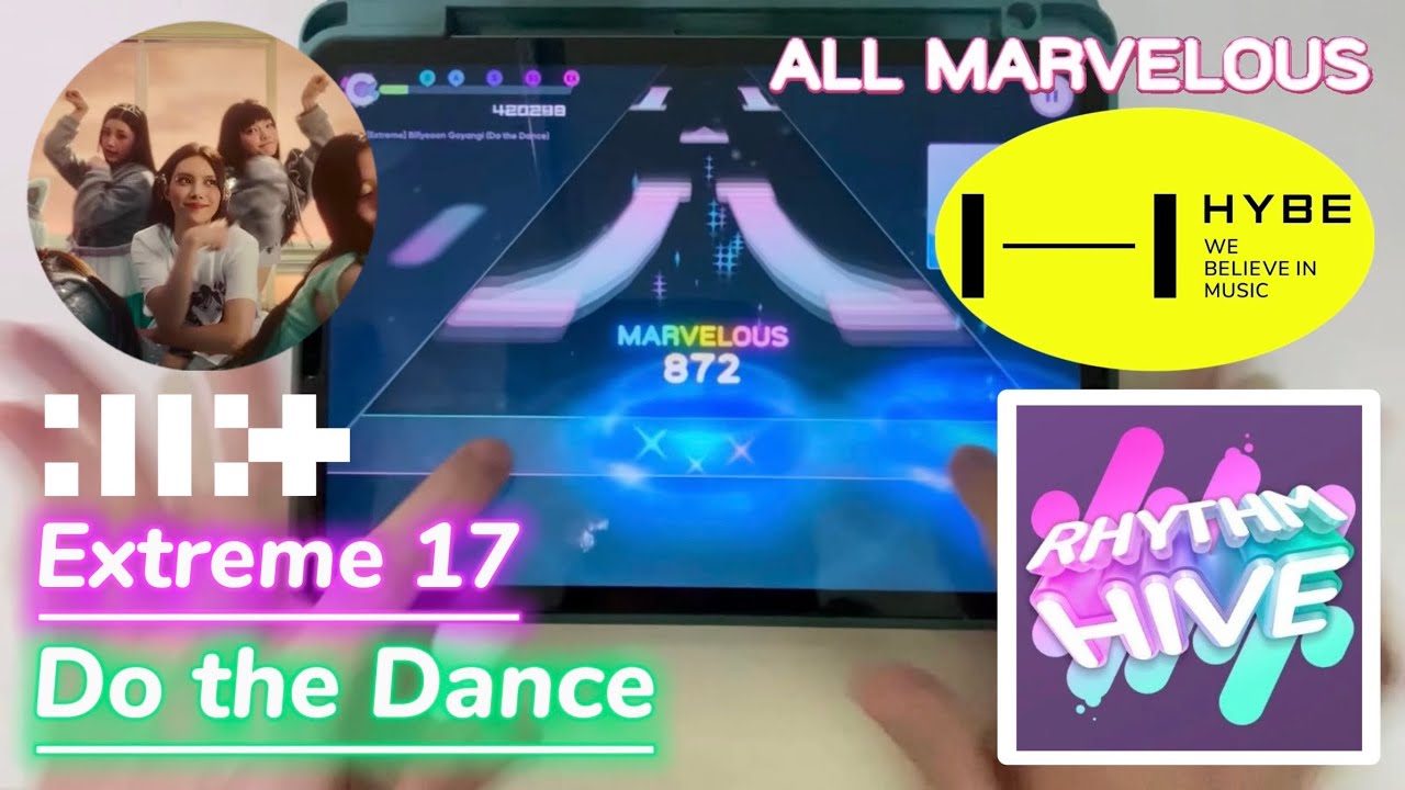 【Rhythm Hive】 빌려온 고양이 (Do the Dance) [Extreme 17] ALL MARVELOUS 手元【ILLIT】【리듬하이브】