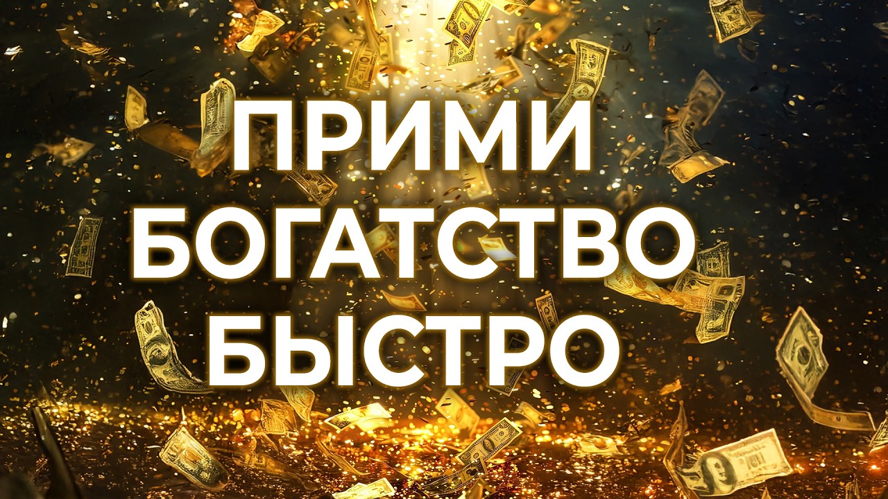САМАЯ СИЛЬНАЯ АФФИРМАЦИЯ НА БОЛЬШИЕ ДЕНЬГИ ۞ Работает Мгновенно | Привлечение БОГАТСТВА и УДАЧИ