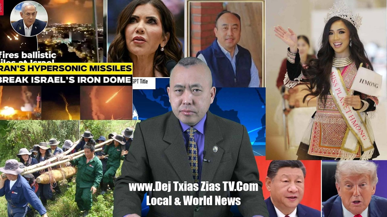 3/6/26. Xov Xwm Txog Koos Paj Cai Xyooj Yuav Los Khiav Ua Nom Tswv Qib Siab/Cov Hmoob Muaj Nyiaj.