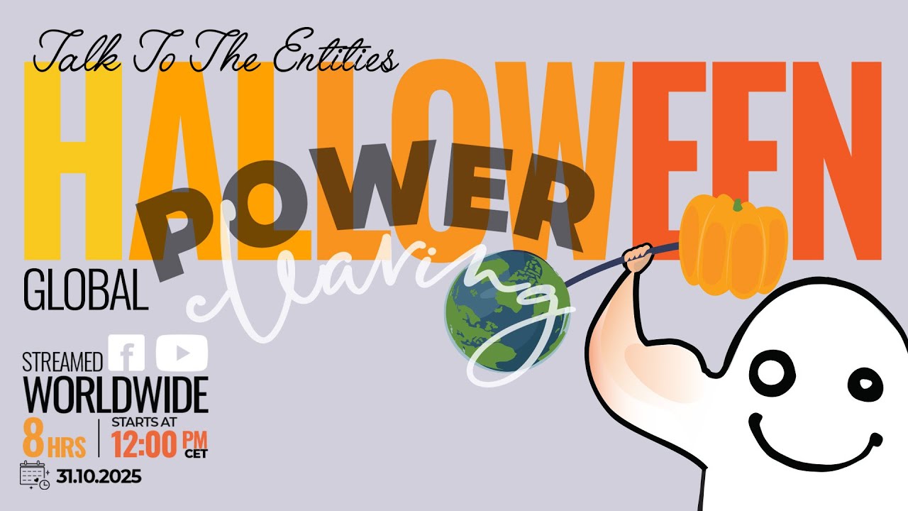 Halloween Power Clearing Session with TALK TO THE ENTITIES! (8 HOURS)