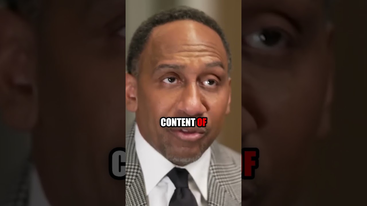 Stephen A Smith STUNS Liberal Party After SHOCKING Statement  About democrat party