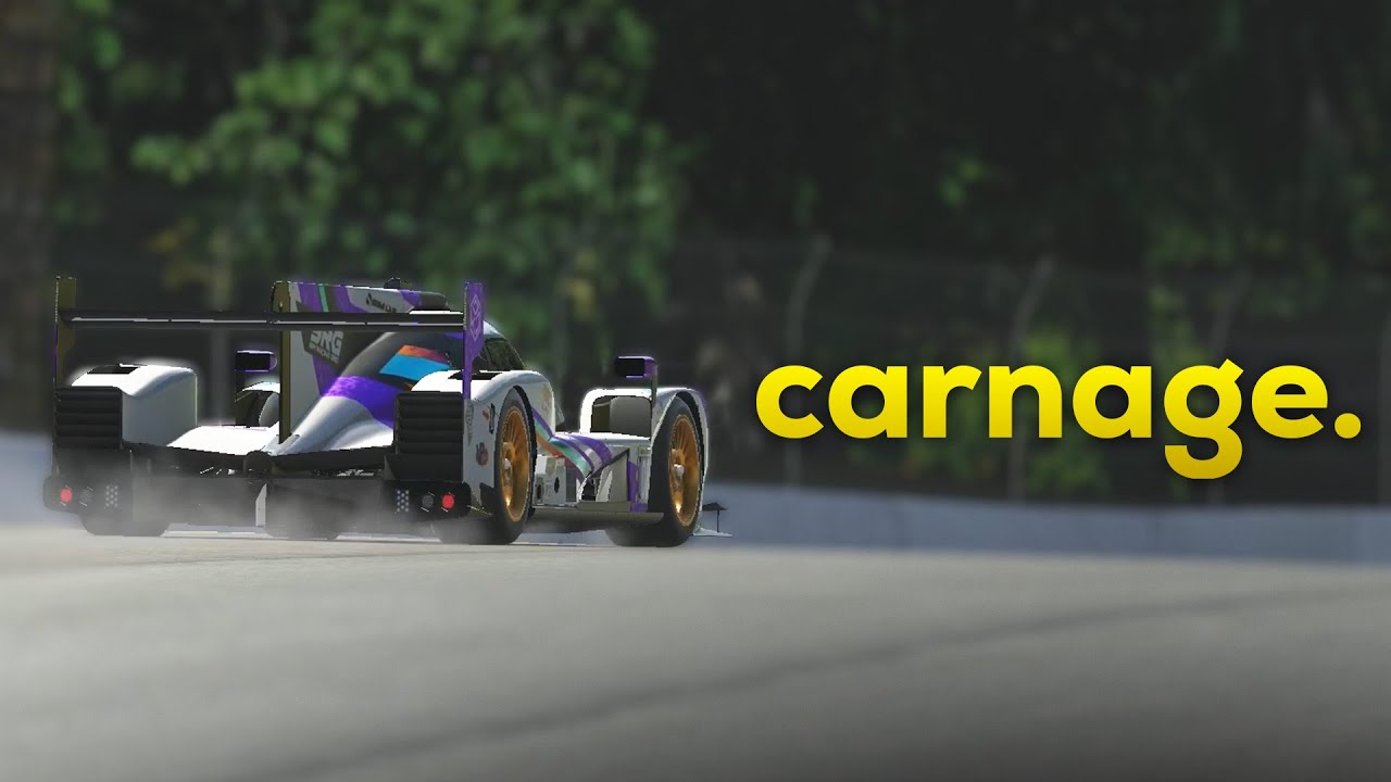 I tried the iRacing Petit Le Mans... (2024)