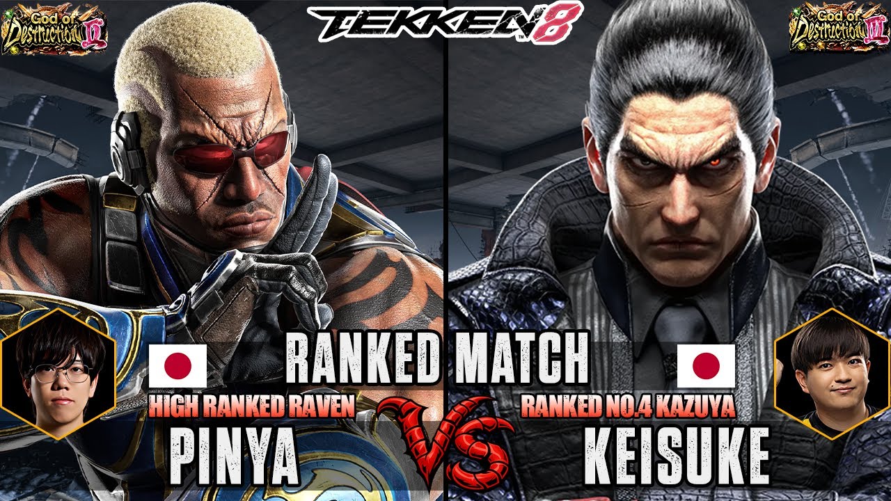 T8 ▰ VARREL | PINYA 🇯🇵 (Raven) Vs ZETA | KEISUKE 🇯🇵 (#4 Ranked Kazuya) ▰ High Level Gameplay!