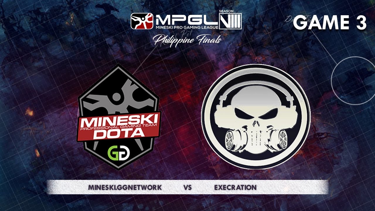 Mineski.GGnetwork vs Execration | MPGL Season 8 Philippine Finals | Grand Finals | Game 3