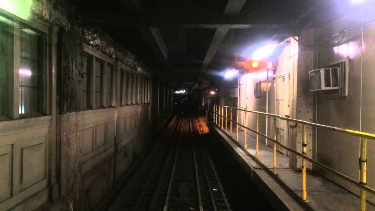 NYC subway timelapse, 7 train express from Flushing to Times Square