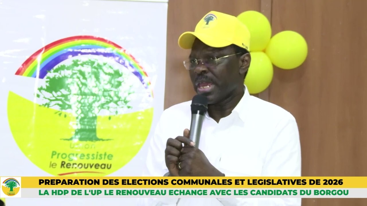 TOURNEE DE TRAVAIL DE LA HDP AVEC LES CANDIDATS UP LE RENOUVEAU DU BORGOU