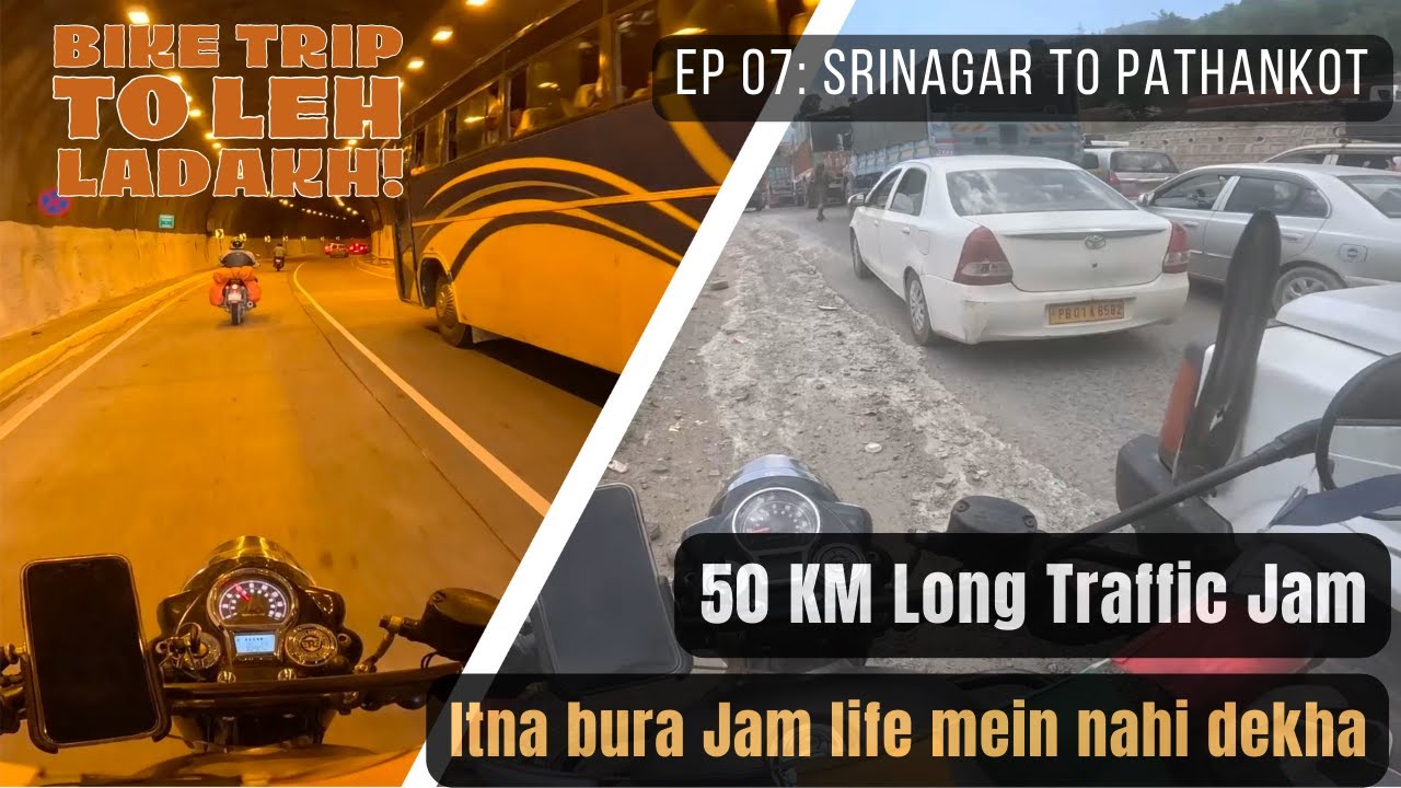 Srinagar to Pathankot Bike Ride | EP 07 | Ladakh Ride 2023 | RE Classic 350