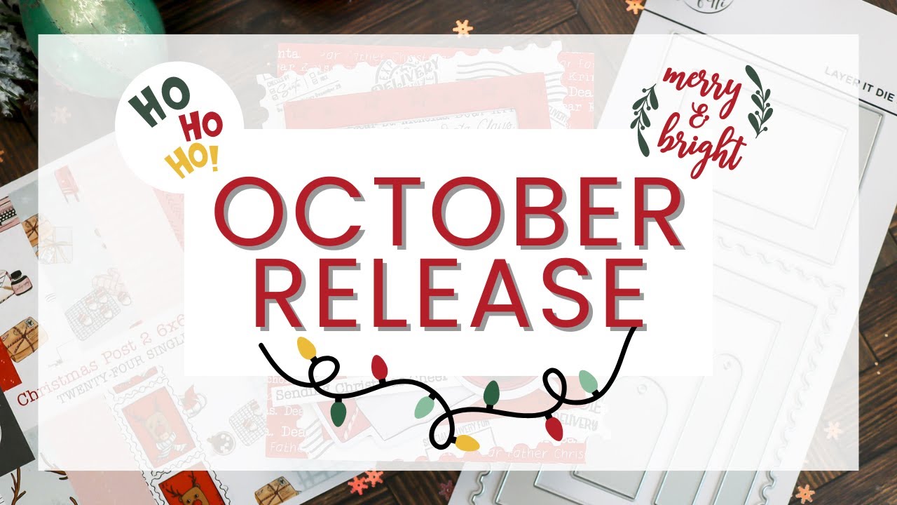 GET READY FOR THE HOLIDAYS WITH THIS OCTOBER RELEASE!