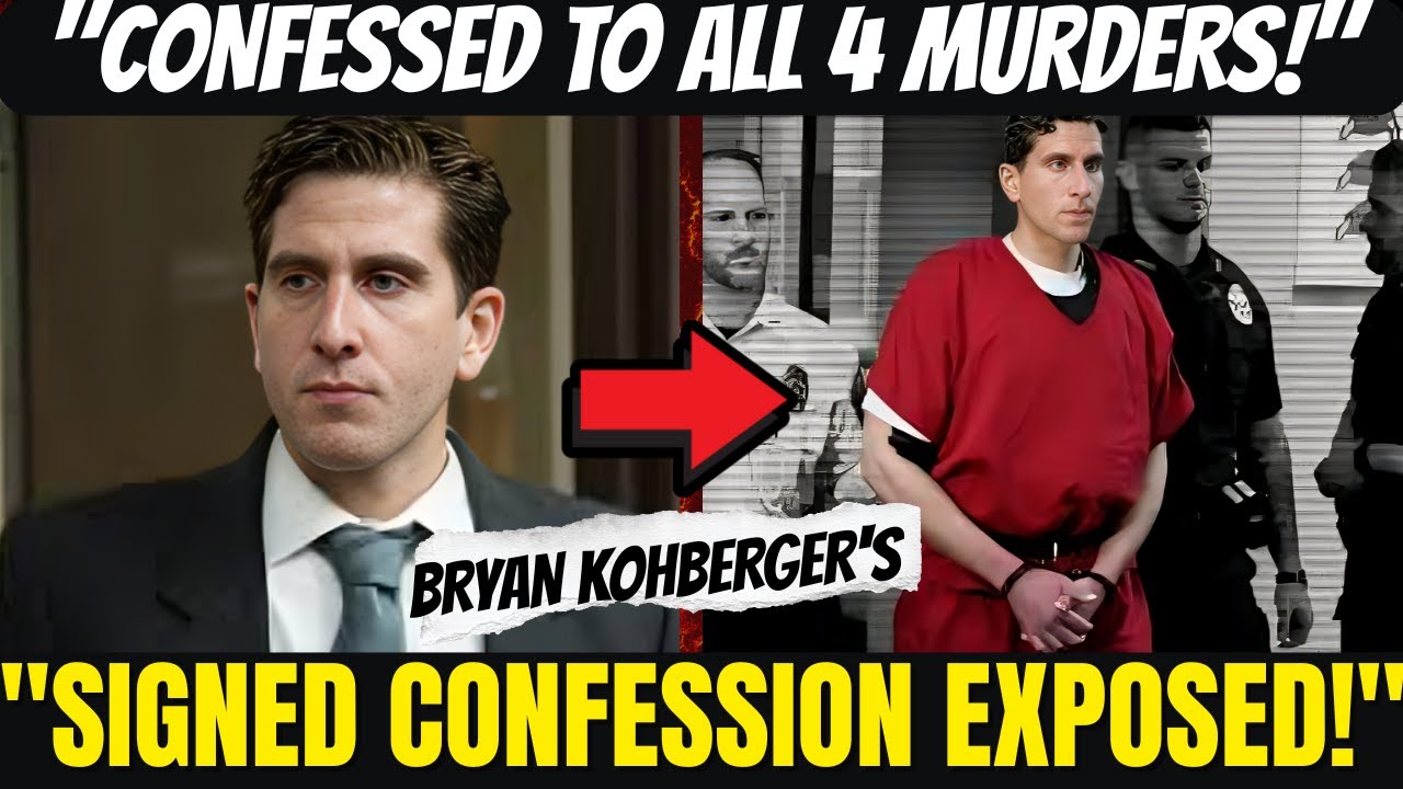 &ldquo;Bryan Kohberger&rsquo;s Signed Confession LEAKED: Chilling Details in Idaho Murder Case Exposed!&rdquo;