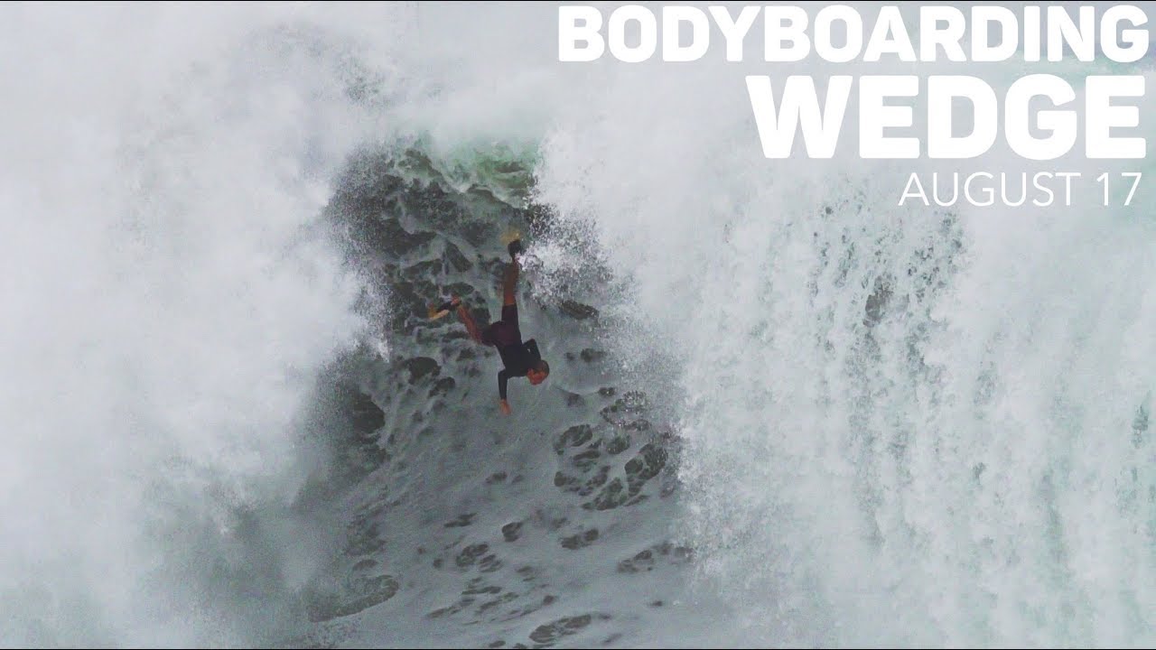 Tanner McDaniel & Craig Whetter Bodyboard MASSIVE WEDGE