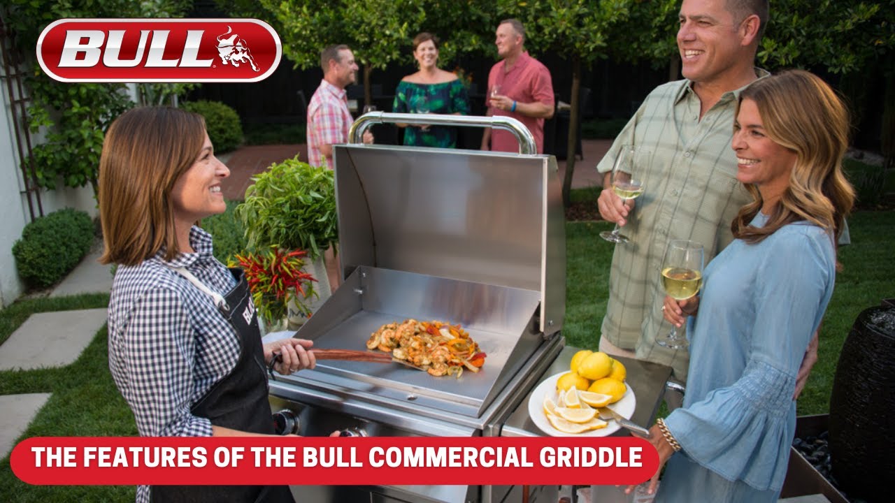 The Features of the Bull Commercial Griddle