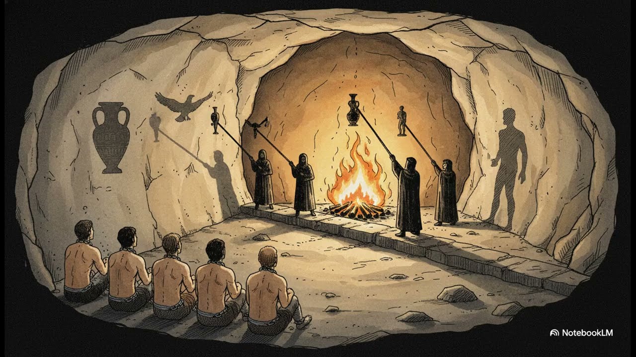 A Alegoria da Caverna de Platão: O que é Realidade e o que é Sombra?