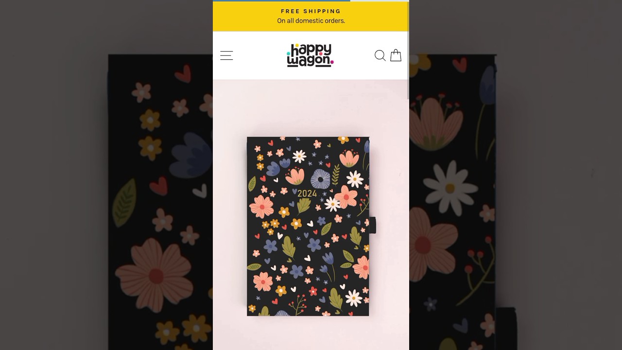 The Classic Planner 2024 | Happy Wagon 2024 | #2024datedplannerseries | #2024planner
