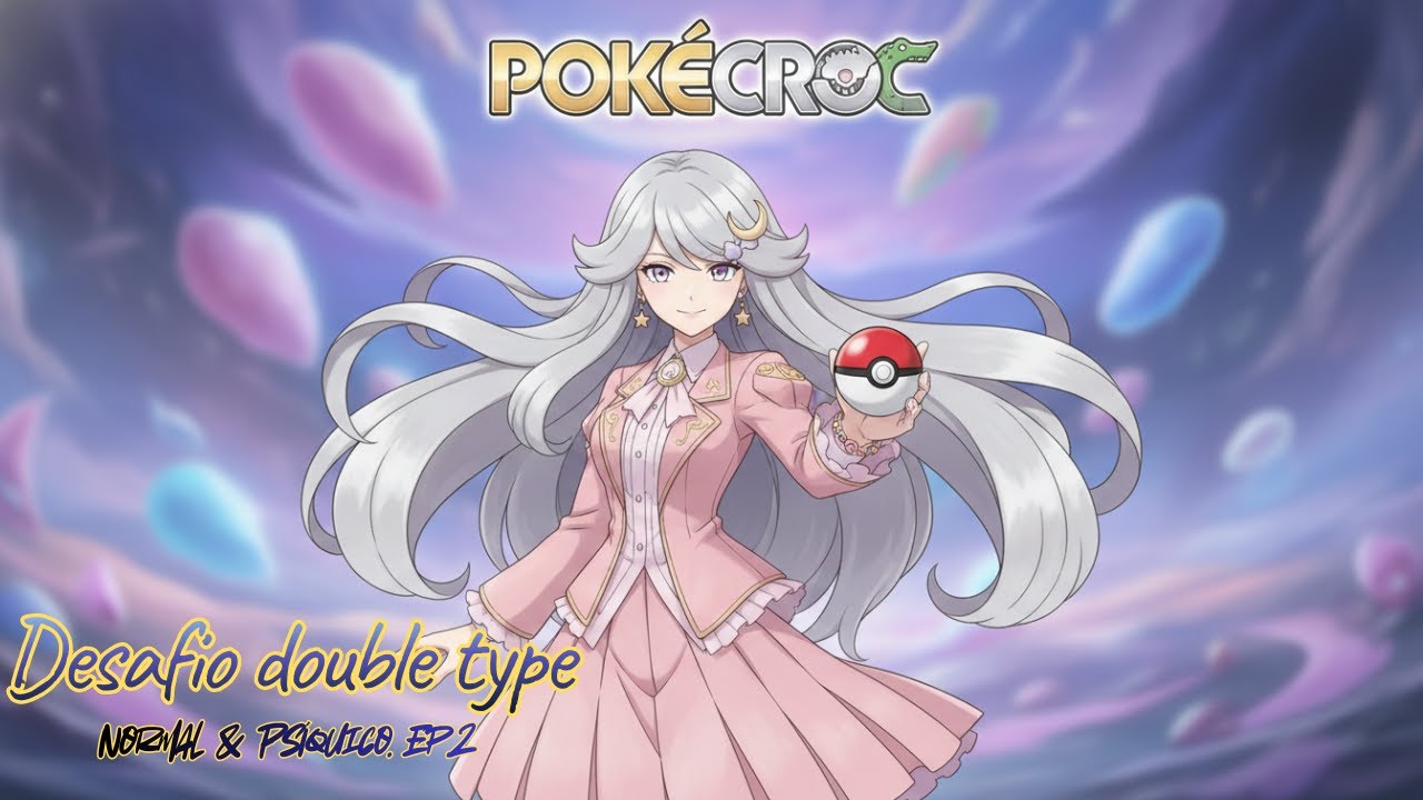 Pokécroc - Desafio double type [ Normal & Psíquico ] Ep2