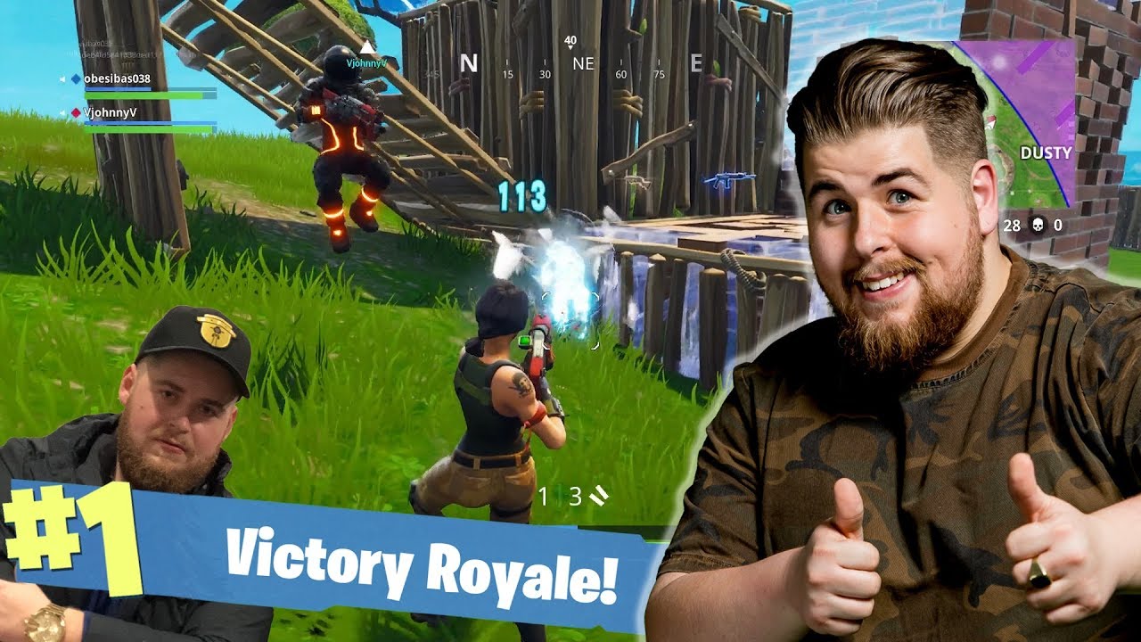 MIJN 1E POT FORTNITE OOIT! (duo's met m'n broer) - bassistent.