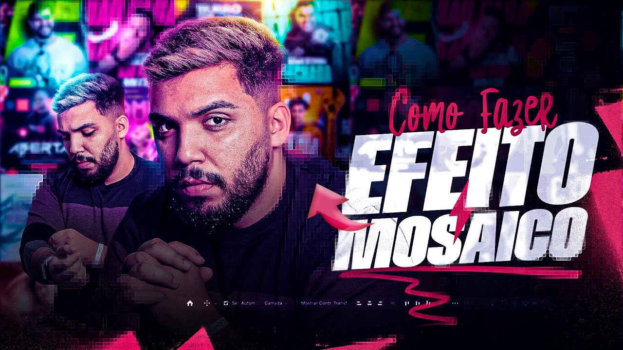 Como fazer efeito mosaico (PIXEL) no photoshop