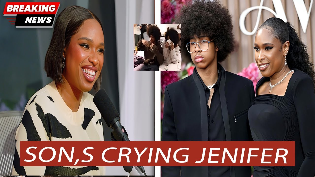 Jennifer Hudson's Son Bring TEARS To His Mom Eyes In Front of Rapper Common