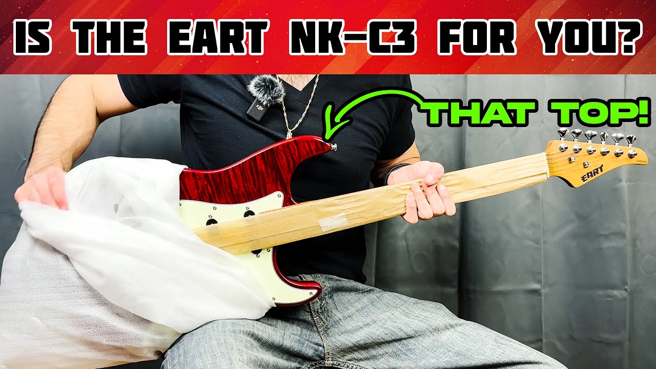 EART NK-C3 Guitar Unboxing, Review & Sound Demo