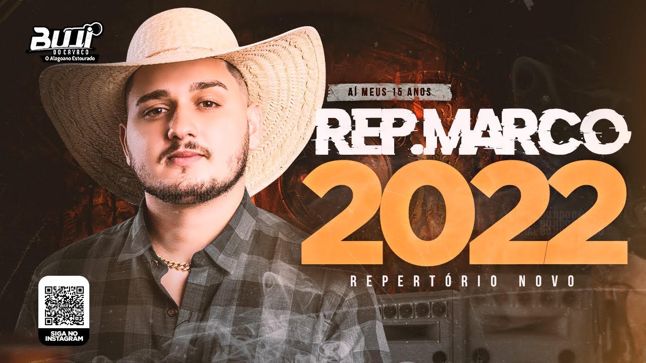BIU DO PISEIRO MAR&Ccedil;O 2022 - 05 M&Uacute;SICAS NOVAS (REPERT&Oacute;RIO NOVO) CD AO VIVO [CD NOVO PRA PARED&Atilde;O]