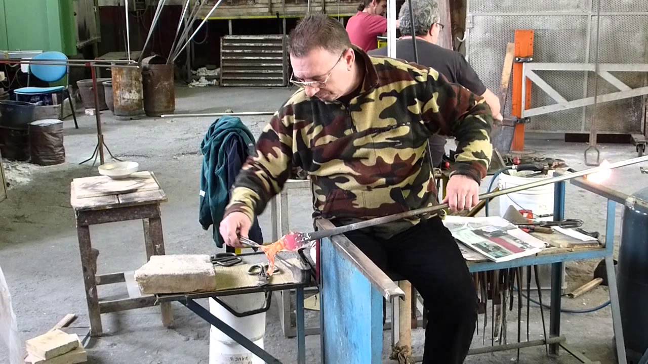 venetie / venice / venezia Murano glass blowing glasblazerij