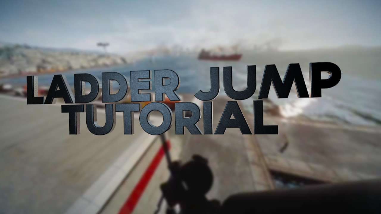 BATTLEFIELD 3 - Ladder jump tutorial (english)