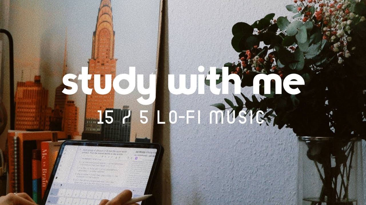 study with me with lofi music | Pomodoro 15/5 session