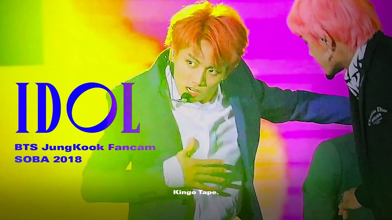 180830 [SOBA AWARDS] 방탄소년단(BTS) - IDOL 직캠 (전정국 focus)