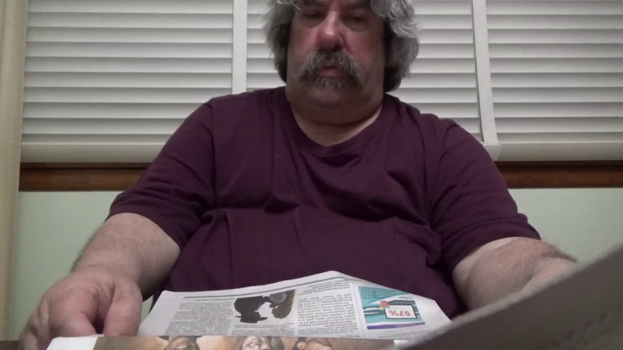 ASMR NewsPaper Page Turning (No Talking)