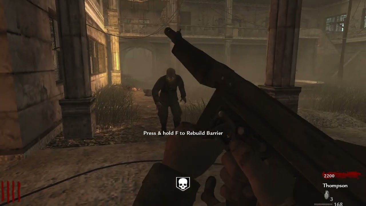 CALL OF DUTY WORLD AT WAR ZOMBIES VERRUCKT GAMEPLAY