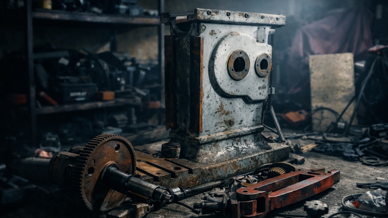 Limadora Completamente Desarmada