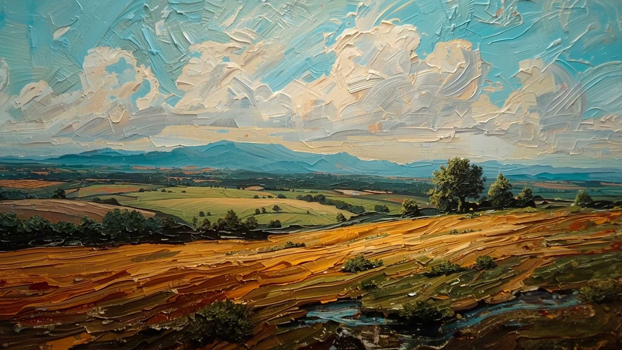 Turn Your TV Into Art  Old Countryside Under Gentle Light  2 Hours  4K
