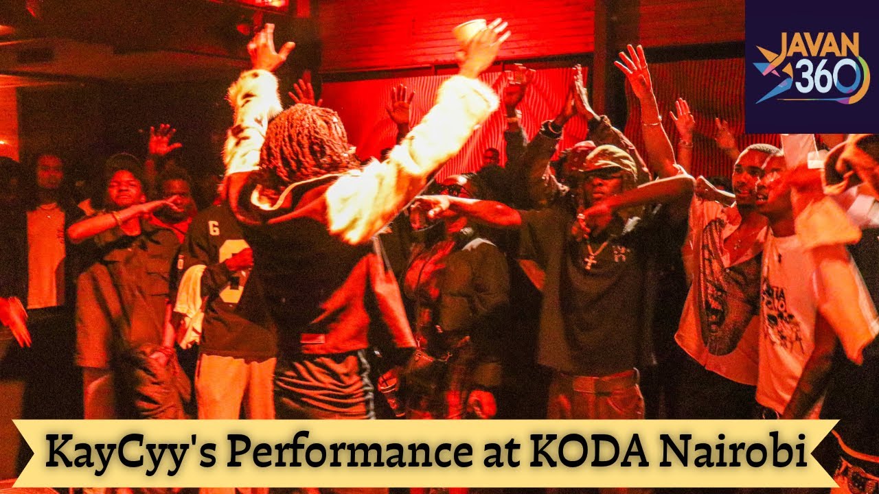 KayCyy's performance at KODA Nairobi