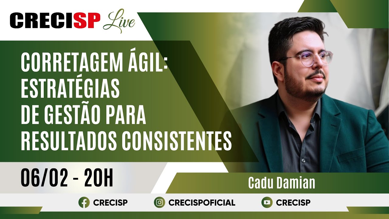 Corretagem Ágil: Estratégias de Gestão para Resultados Consistentes - Cadu Damian