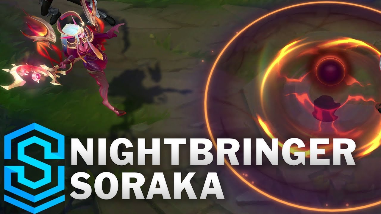 Nightbringer Soraka Skin Spotlight - Pre-Release - League of Legends
