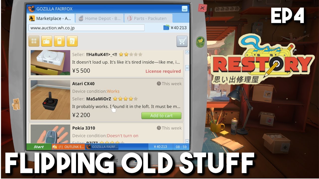 Buying off the web and flipping it makes a ton of $$$$$... Restory ep4