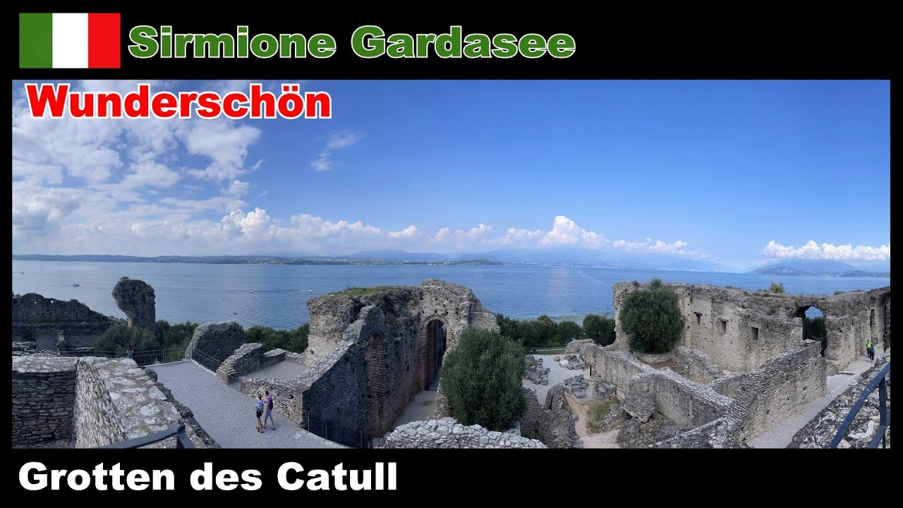 Wunderschön, Sirmione am Gardasee und die Grotten des Catull
