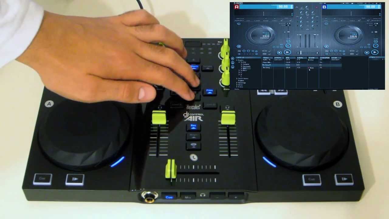 HERCULES DJ CONTROL AIR STREET EDITION