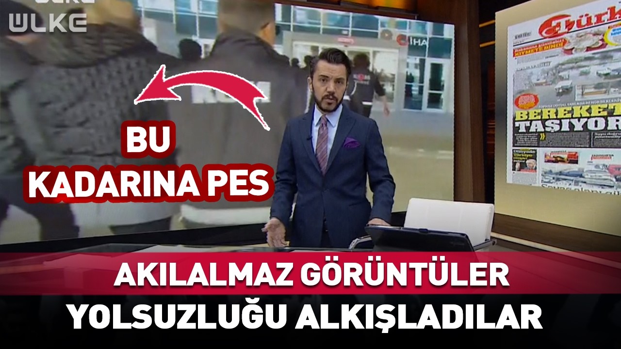 Akılalmaz Görüntüler! Yolsuzluğu Böyle Alkışladılar...